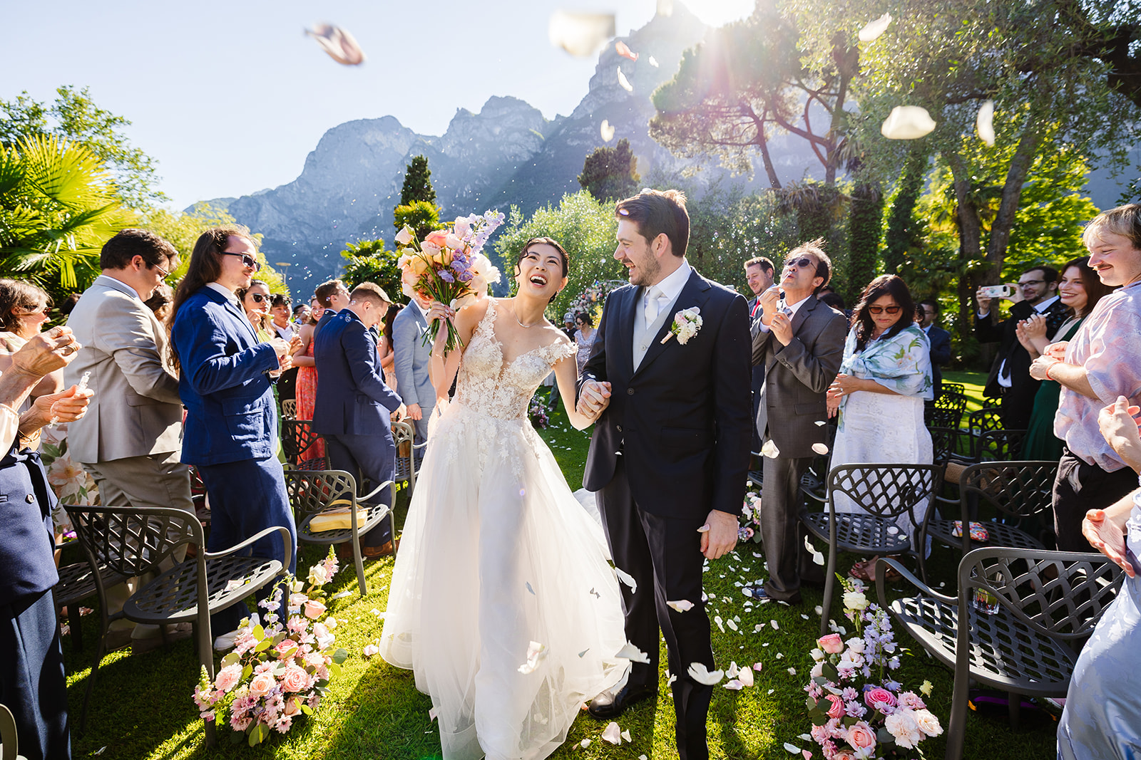 fotografo matrimonio Riva del Garda sul lungolago