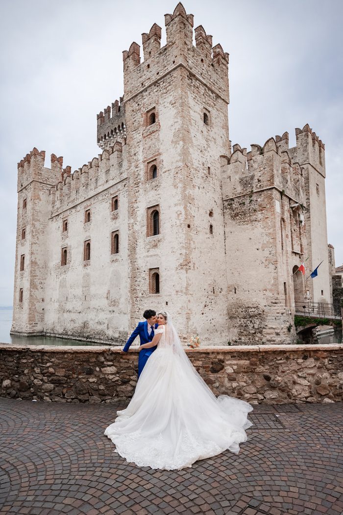 Fotografo matrimonio Sirmione Castello Scaligero sul Lago di Garda
